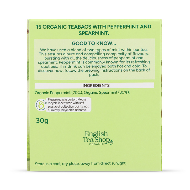 Holland & Barrett Perfect Peppermint Tea 15 Tea Bags